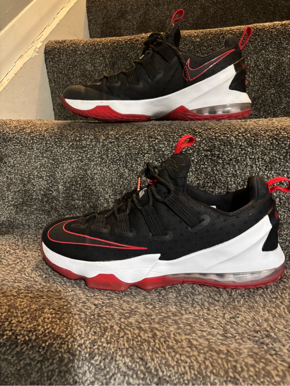 Nike LeBron 13 Low Bred size 13 excellent condition authentic